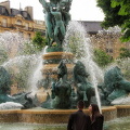 The Fountain of the Observatory was the work of four sculptors